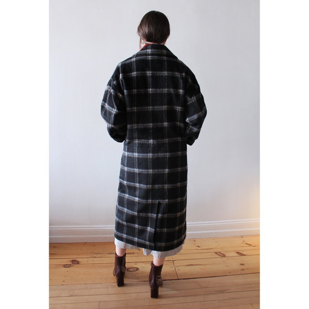 Apiece Apart Vita Oversized Coat - highlands plaid